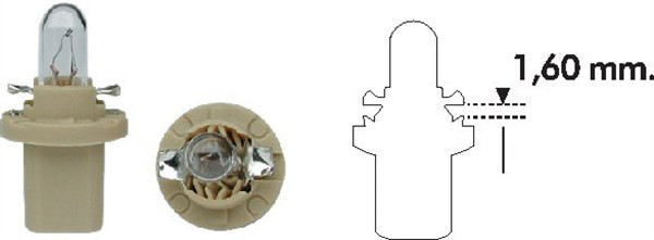 MAGNETI MARELLI Glühlampe, Instrumentenbeleuchtung